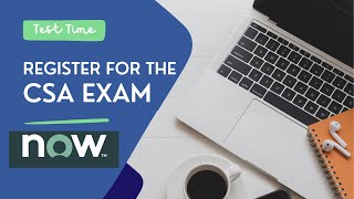How to Register for the ServiceNow CSA Exam #servicenow #tehczavier #certification #techstudy