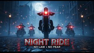 OUTLAW IRON SKULL – GHOST ENGINE NIGHT CRUISE ☠️👻 #GhostRide #NightCruise #EngineSound #DarkRide