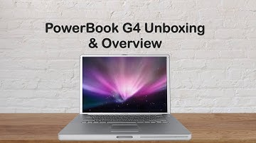 2004 Apple PowerBook G4 15-inch Unboxing & Overview