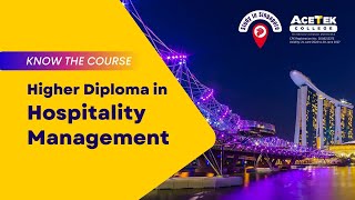 Study in Singapore - Higher Diploma in Hospitality Management