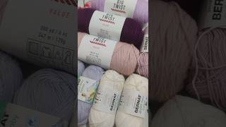 Bernat Softee Baby Cotton and Big Twist Yarns 🥰