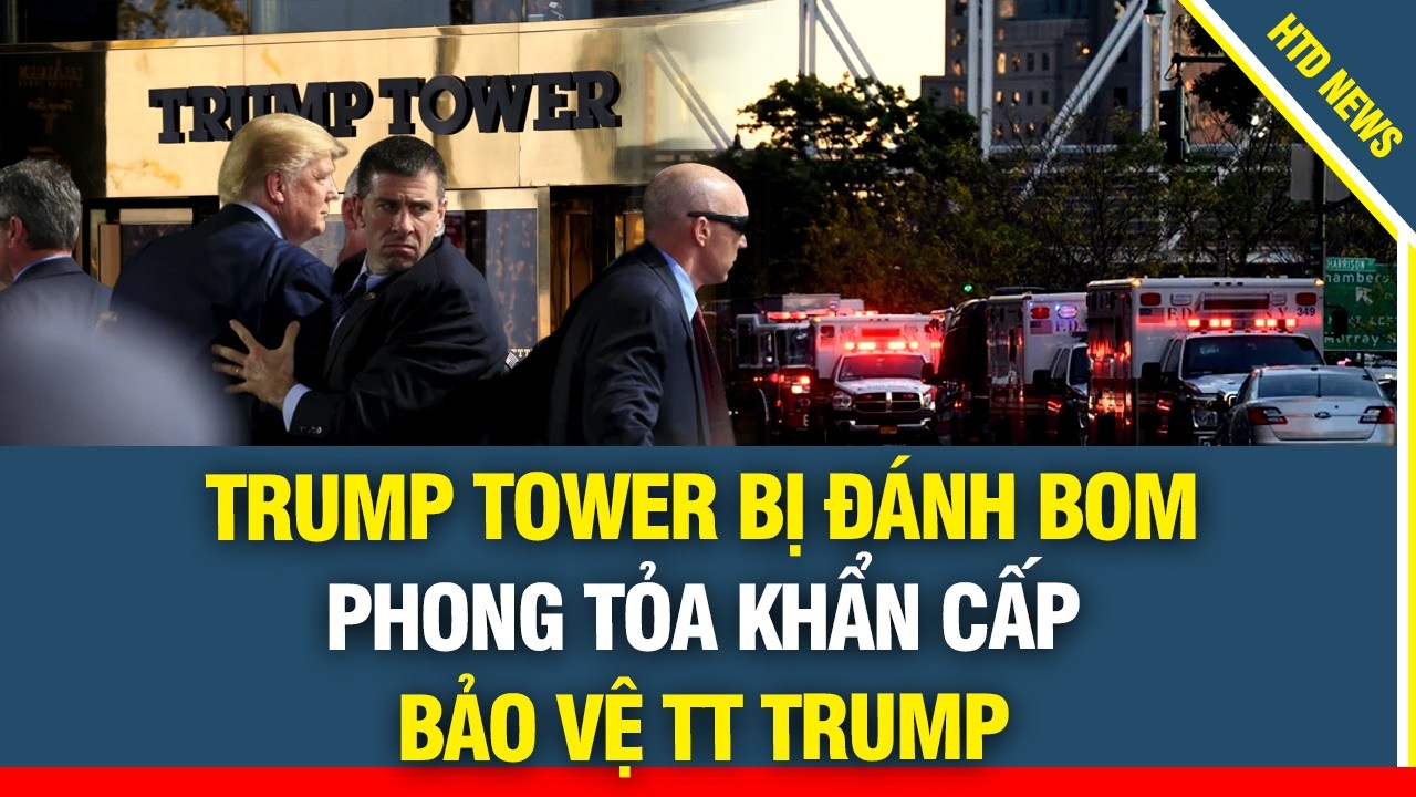 RÚNG ĐỘNG HOA KỲ: Trump Tower nghi bị 