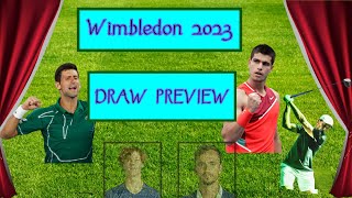 Wimbledon 2023 | Men's Singles Draw PREVIEW and PREDICTIONS!