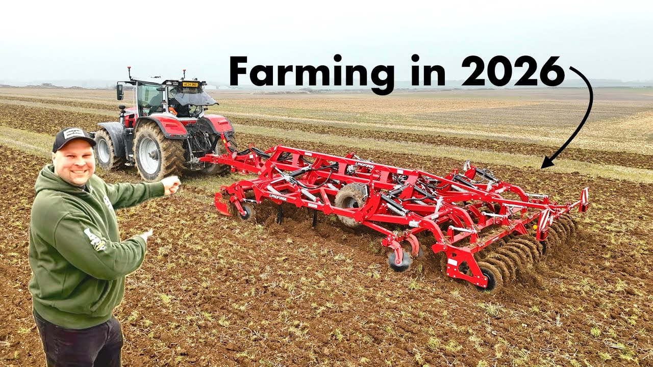 Farming in 2026 has begun! Workshop and spring drilling updates.