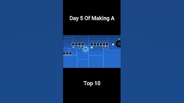 Day 5 Of Making A Top 10 In Geometry Dash  #geometrydash #gddemon #gmd #gd #shorts #gaming