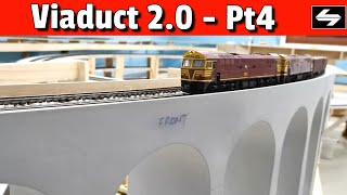 Scratch Building the Model Railway Viaduct Pt4 - The Escarpment