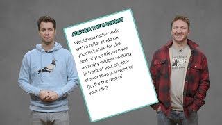 Would You Rather Walk With A Roller Blade As Your Left Shoe Forever Or... - Debate The Internet