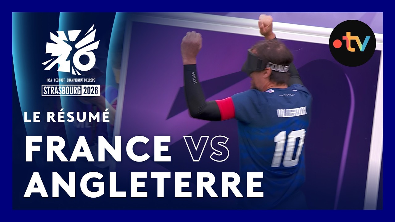 Euro de cécifoot : la MASTERCLASS de Frédéric Villeroux qui porte les Bleus !