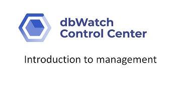 Introduction to Instance management in Control Center