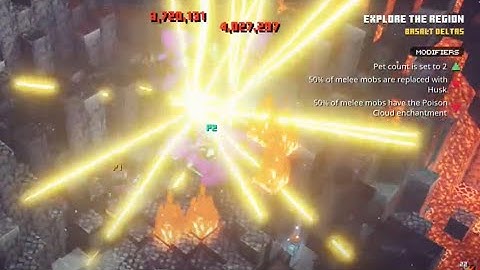 Best Weapon in Minecraft Dungeons (4,000,000+ damage)