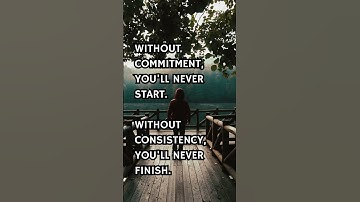 Commitment + Consistency = Success 🔑 | Dear Son