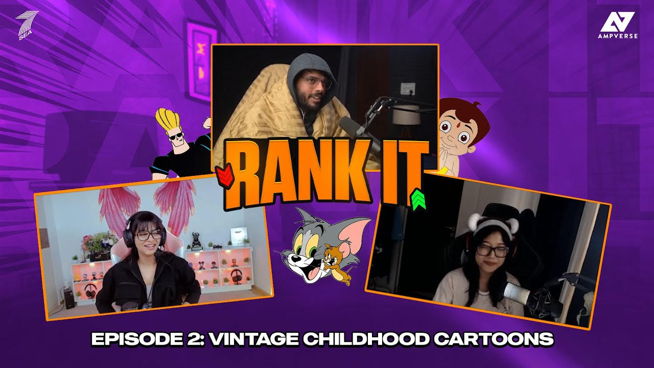Rank It:Episode 2 Childhood Cartoons | Ft. 