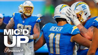 Mic'd Up: Matlock Reacts To Dicker 58-Yard FG | LA Chargers