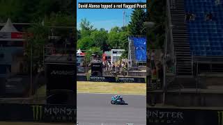 Practice #moto2 #brno 2026 #czechoslovakia action #davidalonso set the pace #motogp