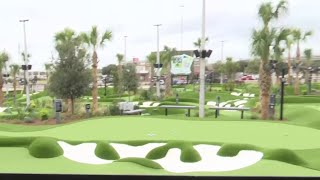 Eat, drink and putt at this new mini golf entertainment venue