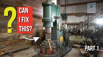 Restoring HUGE POWER HAMMER - NAZEL 3B REBUILD - Part 1