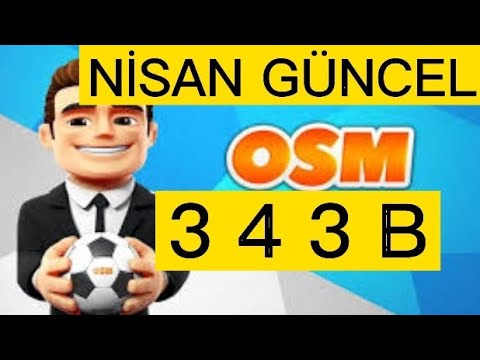 osm taktik Nisan güncel 343 B osm tactic New tactic osm tactics online soccer manager