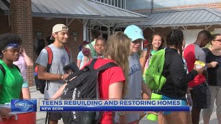 Famous Hundreds of Teenagers gather in New Bern to rebuild and repair homes Net Worth