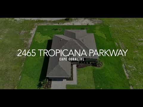 2465 Tropicana Pkwy W, Cape Coral, FL home video tour