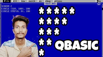 [Pattern 2] Qbasic Program To Print Following Pattern