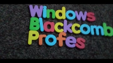 Windows Blackcomb Professional Fundamentals Startup and Shutdown Sound with Magnetic Letters