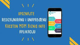 Unapredjena aplikacija Kreston MDM biznis info screenshot 1
