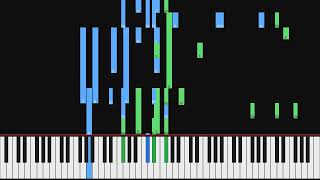 Felix Mendelssohn - Elegie - op 85 no 4 D major | Piano Visualization