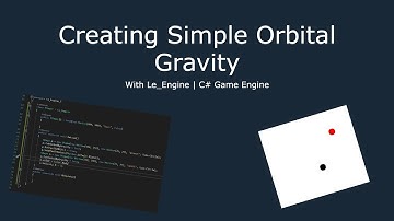How To Create Simple Orbit Simulation In C# Le_Engine