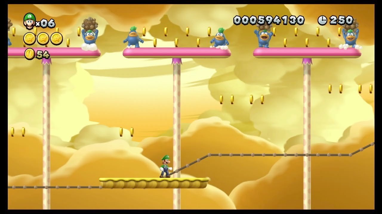 New Super Mario Bros. U Deluxe Episode 13 LayerCake Desert5 Dry