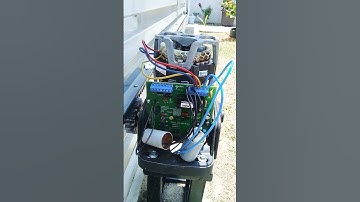 Motor de portão Dz Rossi nano 36 turbo: Adicionado capacitor para da mais potência e lubrificação