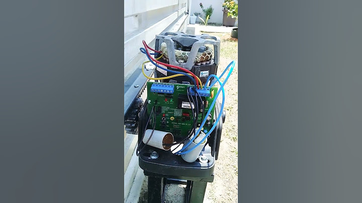 Motor de portão Dz Rossi nano 36 turbo: Adicionado capacitor para da mais potência e lubrificação