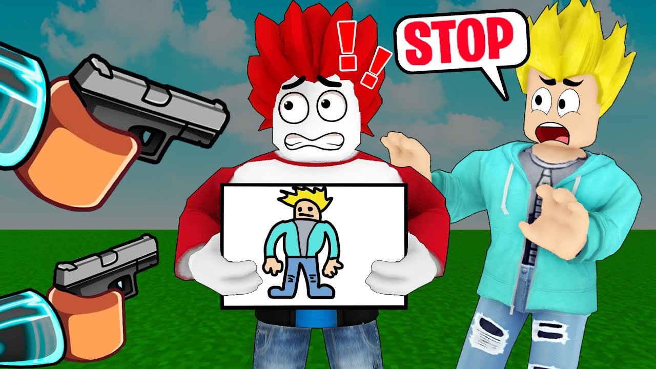 ROBLOX DRAW OR DIE 🎨🎨 Khaleel and Motu Gameplay