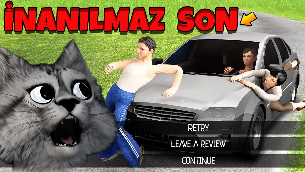 ARABAYI SÜRDÜM 🚗sonu çok kötü bitti | SchoolBoy Runaway (MOD)