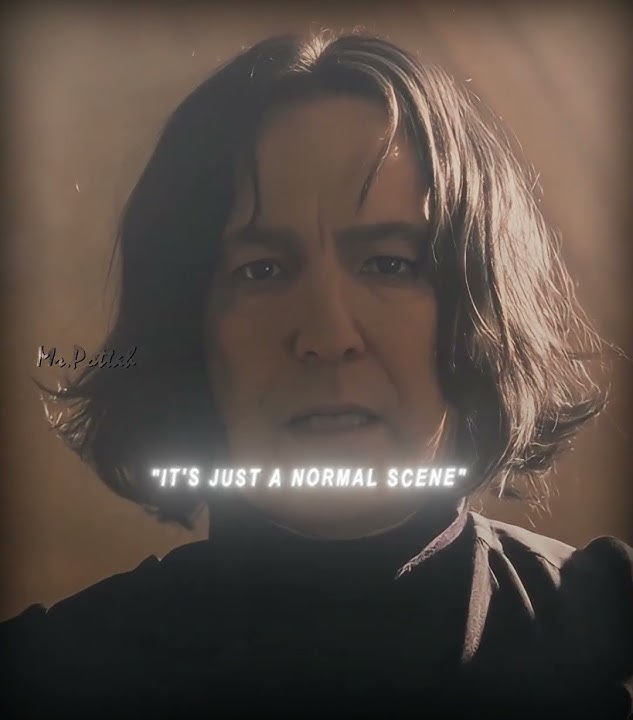 The PAIN Behind Snape's Words- 💔 #harrypotter #edit #harrypotteredit #severussnape #alanrickman #fyp