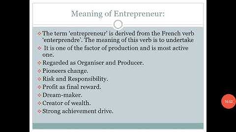 B.Com II (General) Semester III Fundamentals of Entrepreneurship Paper I