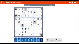 Microsoft Sudoku Classic Easy, May 17, 2026, Daily Challenges