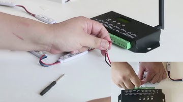 Trico DMX wiring to Talent II