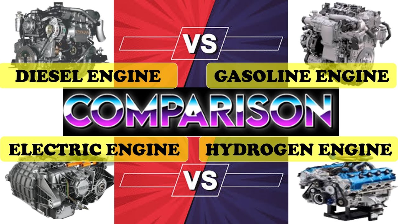 COMPARISON of ENGINES - YouTube