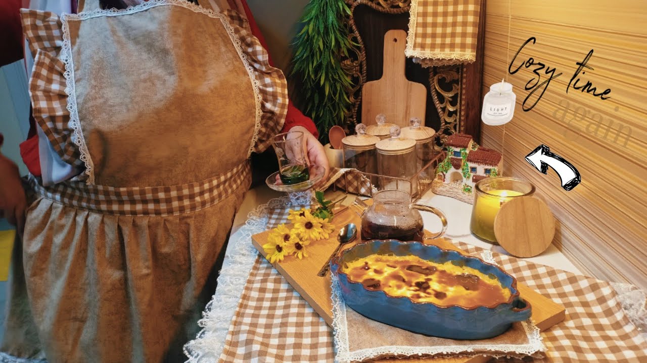 يوميات ربة منزل فى الثلاثينات😁حلى البطاطا🌷قراءة📖 تنظيف المنزل💕 كفتة بالطحينة💐