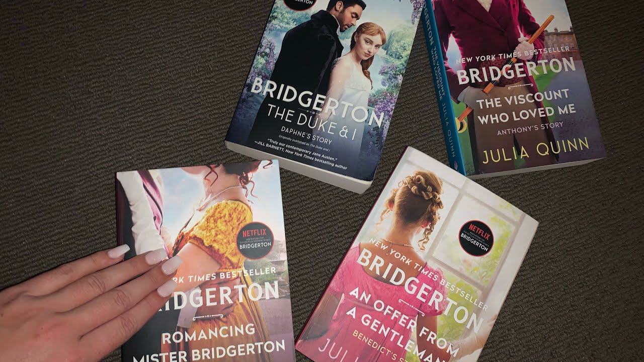 asmr | book review 📚 bridgerton series