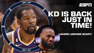 Kd Is Back Windy Says The Lakers Are Looking Scary Get Up