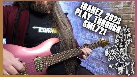 Ibanez SML721 pick up playthrough