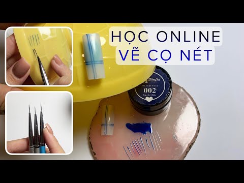 Video P.4 Học ONLINE vẽ cọ nét cơ bản cho người mới | Phượng... - YouTube
