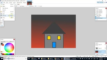 Painting, Pt 3 - Save Paint.net Painting as JPEG