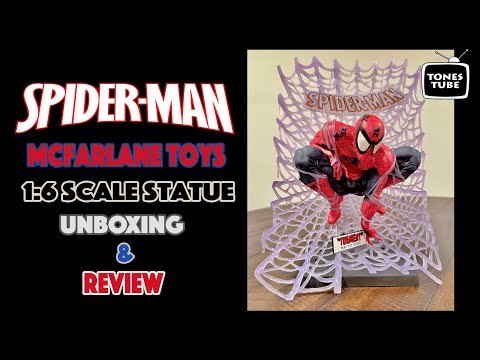 MARVEL Spider-Man Torment フィギュア コミック付 SPIDERMAN TORMENT (McFarlane Toys) - YouTube