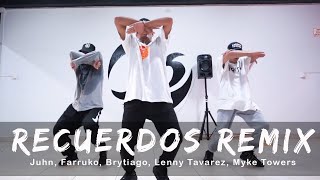 Recuerdos Remix - Juhn, Farruko, Brytiago, Lenny Tavarez, Myke Towers || Coregrafia de Jeremy Ramos