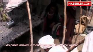 Kocası Tarafından Satılan Kadın Zincirle Yatağa Bağlı Halde Bulundu