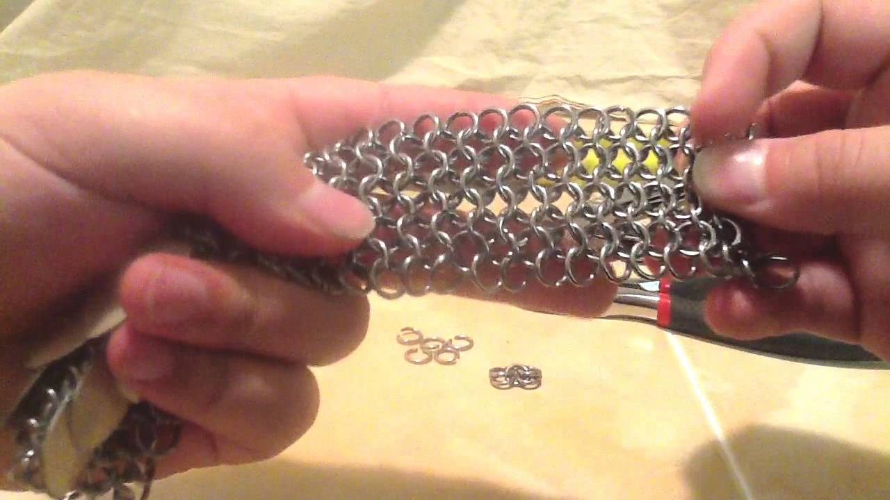 Chainmail, how its made and things you can make with it. YouTube