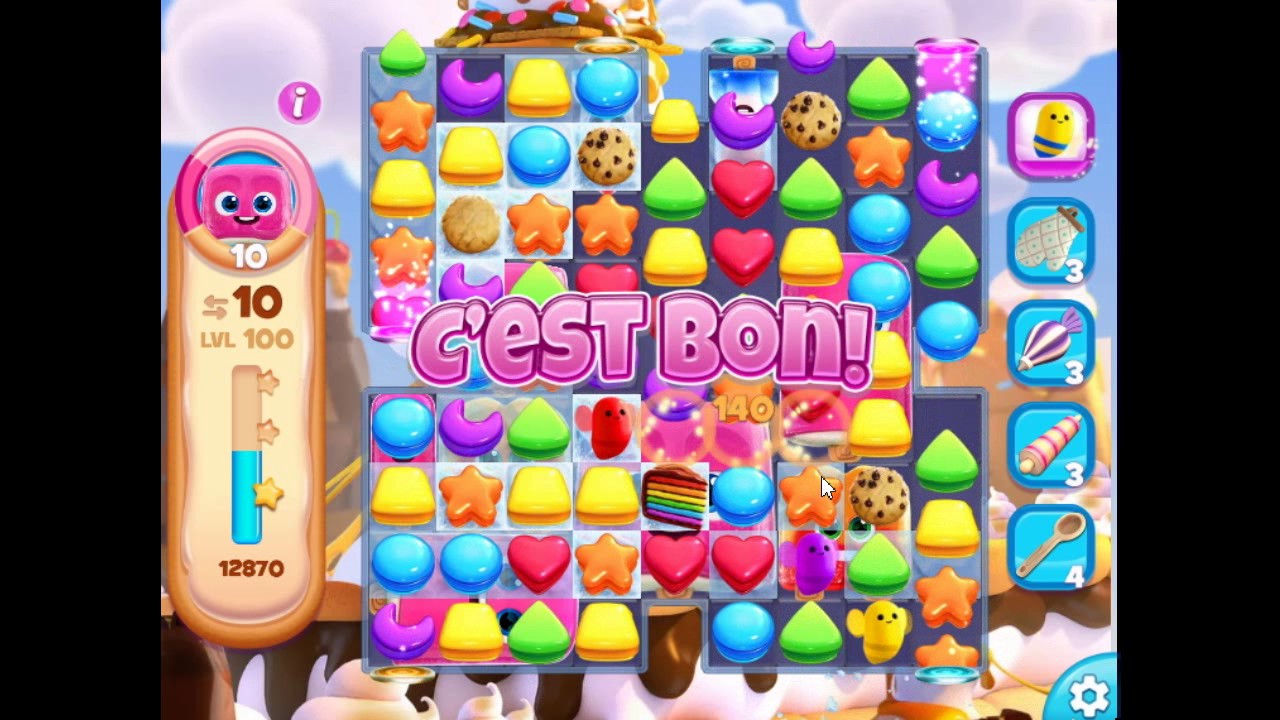 Cookie Jam Blast level 100 YouTube
