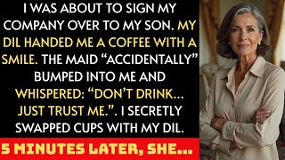 Download Lagu My DIL Gave Me Coffee Before The Meeting. The Maid Spilled It On Purpose. It Saved My Life... MP3